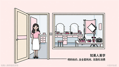 学美妆、美甲、摄影太贵？知美人美学明码标价，含全套工具耗材，无隐形消费