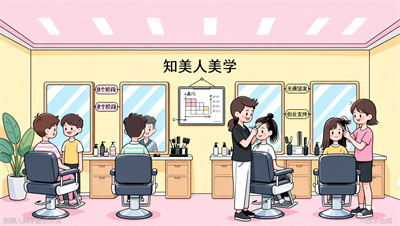 嘉兴美发剪发培训，知美人美学沙龙创业班，8大阶段搞定男士裁剪与无痕接发